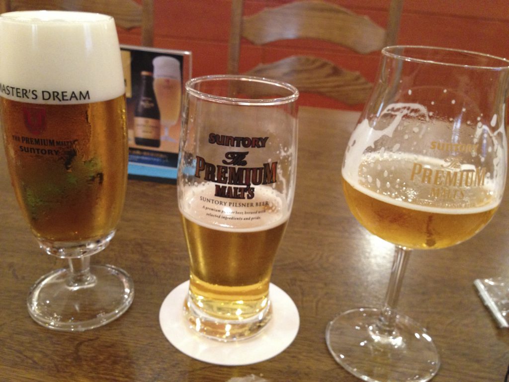 3種のビール